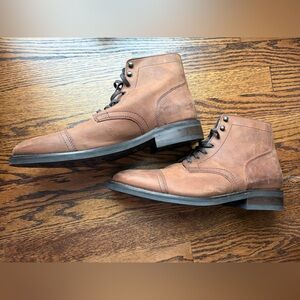 Men's Thursday Boot Company NYC Everyday Brown Leather Boots size 12.5